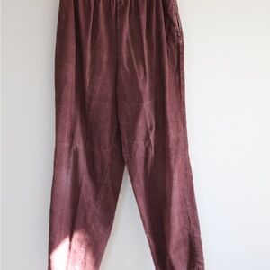 100% cotton brown corduroy Pants
